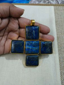 Lapis Lazuli Cross Pendant
