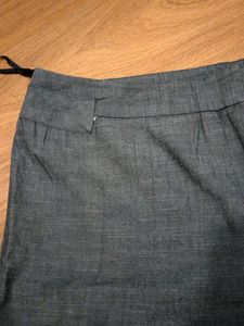 Wide Leg Capri Trousers