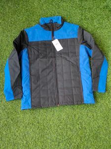 Heavy Quality Blue & Black Color  Puffer Jacke