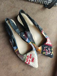 Authentic Christian Dior Slingback Flats