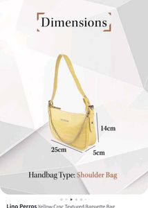 Lion Perros Baguette/Hand Bag