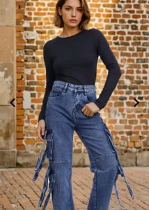 Shein Relaxed Fit Full Length Jeans