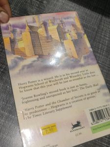 1997 UK Edition Harry Potter Chamber Of Secrets