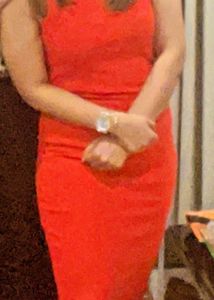 Beautiful Zara Red Bodycon Dress