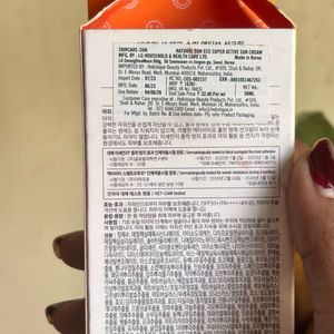 The face shop Sunscreen