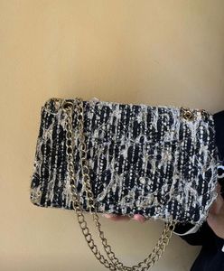 Authentic Chanel Tweed Classic Flap Bag – Timeless