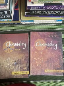 Class XII Chemistry Textbooks - Part 1 & 2