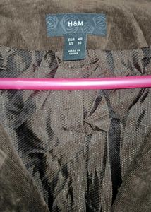 H&amp;M Velvet Blazer