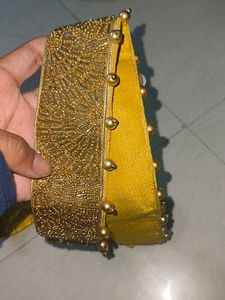 Elegant Gold Embellished Belt