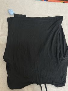 Black 'Freedom' Long Sleeve Top