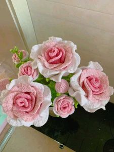 Crochet Thai Rose.