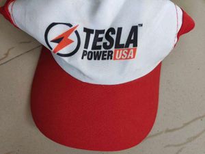 Tesla Power USA Promotional Cap – Red & White