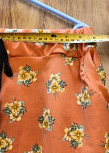 Floral Print Casual Shorts