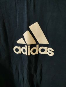 Adidas Logo Navy T-Shirt