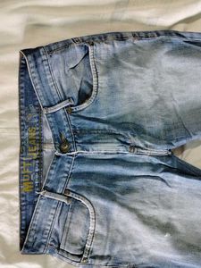Ripped Light Wash Jeans