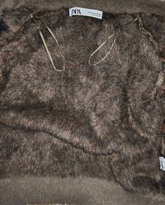 Zara Animal Print Cardigan