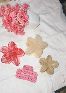 Cute Hair Claw Clip Set pic any 2