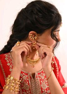 Stunning Gold-toned Earrings