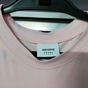SAVANA Pink Crop Top