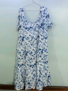 Floral Print Maxi Dress