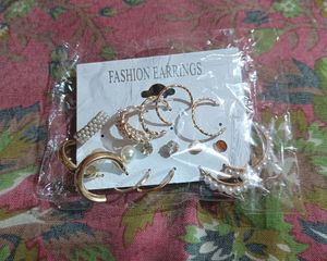 9 Pairs Of Beutiful Earings &amp; Studs
