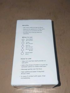 BRILLARE 100% Natural Rose Powder Face Wash