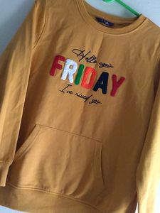 orange hoodie for girls !!!