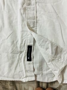 White Button-Down Shirt