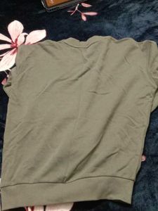 Olive Sweat Shirt