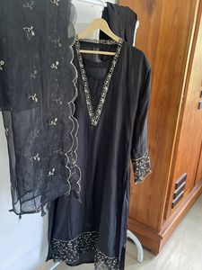 Organza Kurta Set