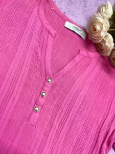 Pink Stretchable Top