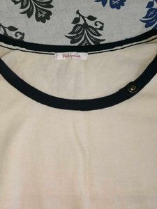 Striped T-Shirt with Puff Sleeves