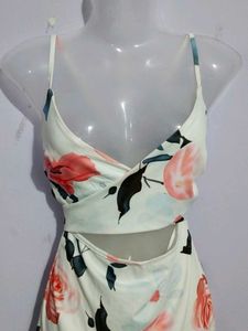 FLORAL BODYCON