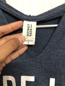 District Made Grey Hoodie T Shirt