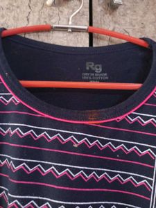 Casual Navy Blue Co-ord Set