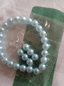 Pearl Bracelet & Earring Set