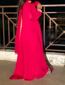 Pink Anarkali Suit