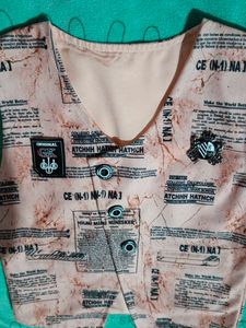 Printed Vest