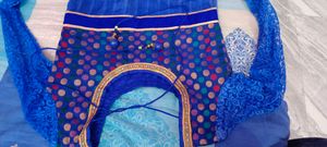 price drop anarkali blue frock suit--- negotiable