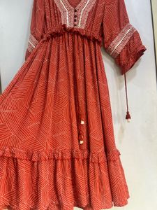 Zudio Flared Kurta Style Dress