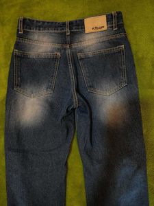 Ripped Knee Denim Jeans unisex