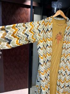 Ethnic Kurta Set with Jacket