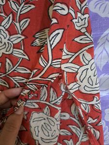 Brick Red or Rust Coloured Kurta