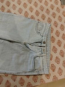 Light Wash Wide Leg Jeans