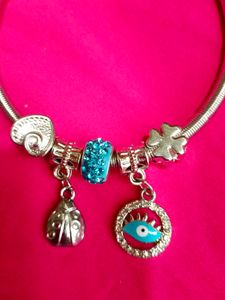 Charm Bangle Bracelet