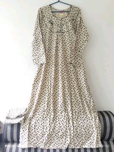 Floral Print Nightgown