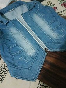 Denim Short Jacket