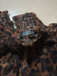 Leopard Print Dress Like New