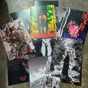 Pack of 20 Mix anime poster Customize available