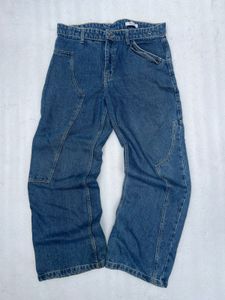 Wide Leg Denim Jeans